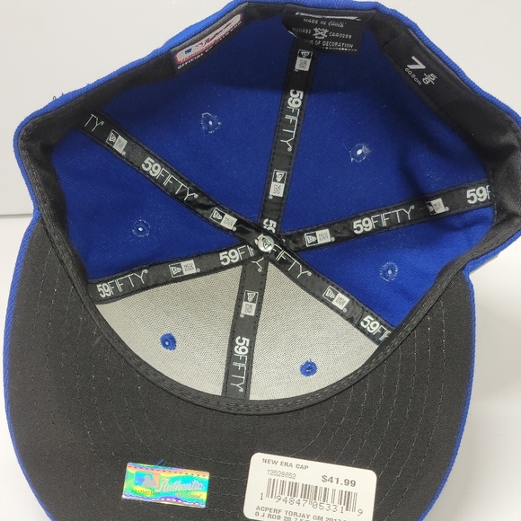 Toronto Blue Jays TOR MLB Authentic New Era 59FIFTY Fitted Cap 5950 Hat Sz 7 1/4 - Picture 7 of 8